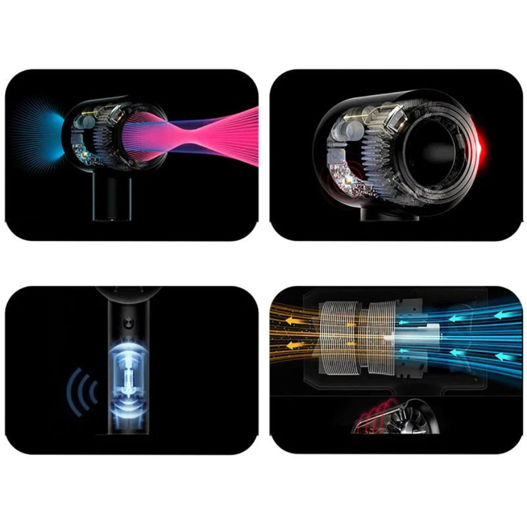 Secador de pelo profesional con cabezales imantados - LÚMERA™ AirControl